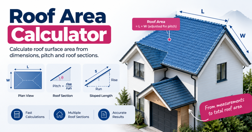 Roof Area Calculator